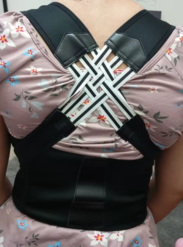 SlouchFix Pro worn by a customer