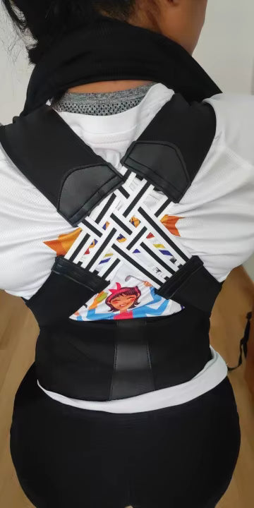 SlouchFix Pro worn by a customer